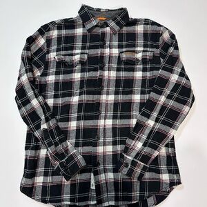 Field & Stream Black and White Checkered Shirt